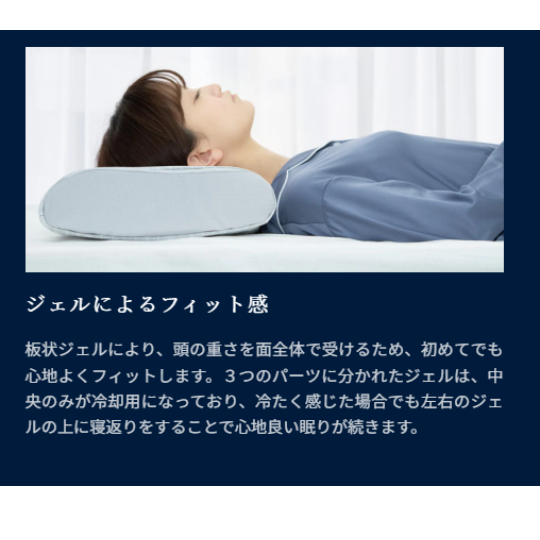 ジェルによるフィット感